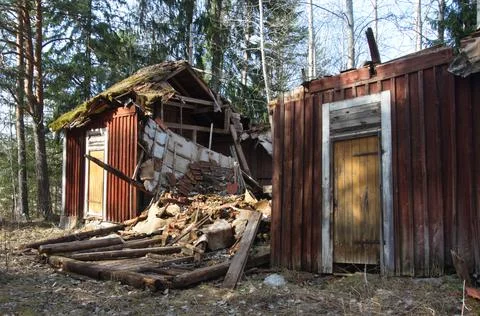 Old abandoned building Stock Photos