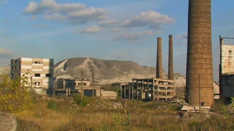 Old abandoned factory. Stock Footage 27129260