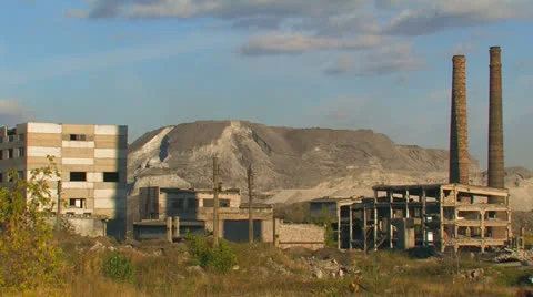 Old abandoned factory. Stock Footage 27129612