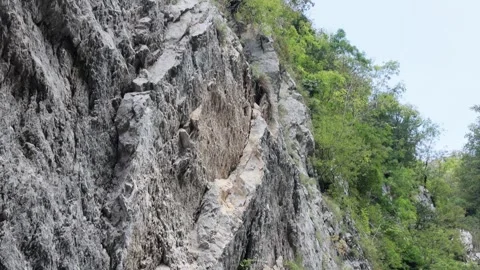 An old abandoned highway in the mountains. Stock Footage 221305064