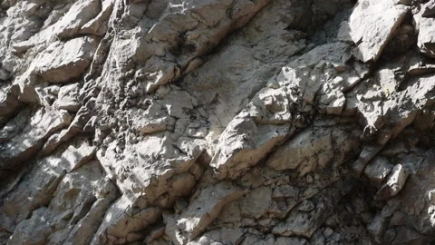 An old abandoned highway in the mountains. Rocks, mountain gorge. Stock Footage 221298543