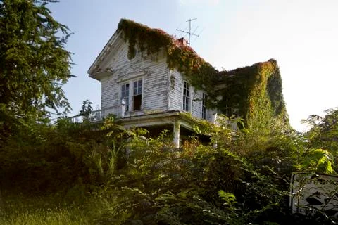 Old Abandoned Home Stock Photos