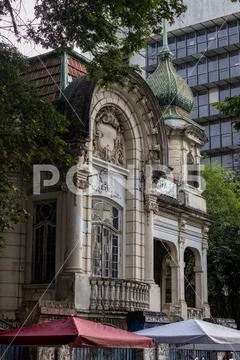 Foto de Avenida Paulista In Sao Paulo City e mais fotos de stock