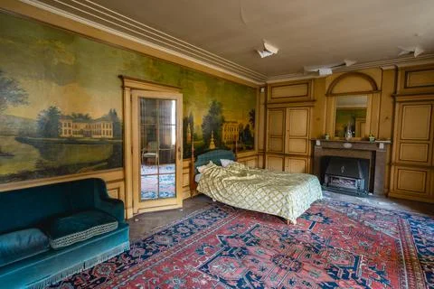 Old Abandoned mansion Stock Photos