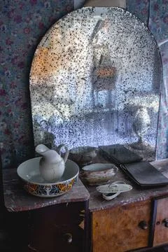 Old Abandoned mansion Stock Photos