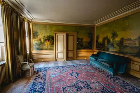 Old Abandoned mansion Stock Photos