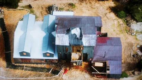 Old abandoned mine in forest Stock Footage 141442476