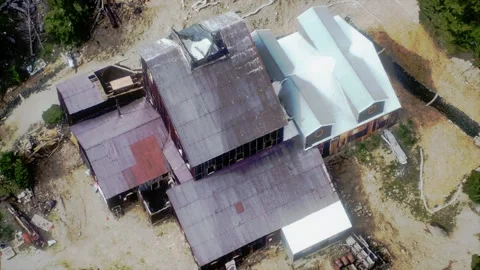 Old abandoned mine in forest Stock Footage 142712483
