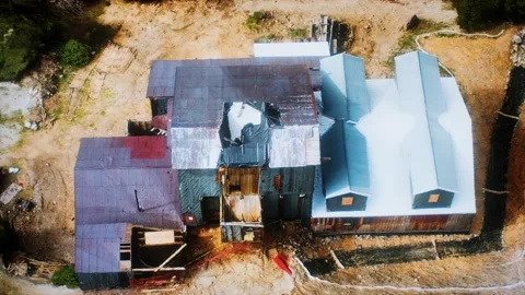 Old abandoned mine in forest Vidéo 148205796