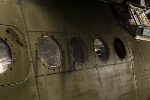 An old abandoned plane Stock Photos