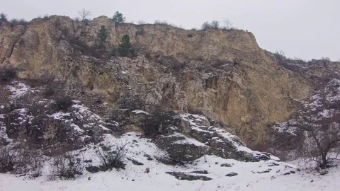 Old abandoned quarry 库存影片 86463423