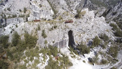 Old abandoned quarry 스톡 동영상 112944534