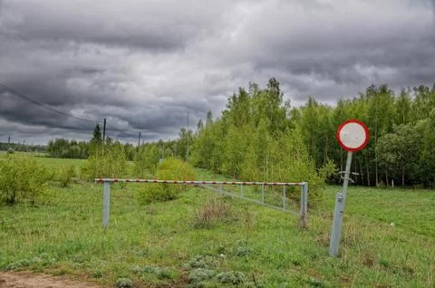 Old abandoned road Stock Photos