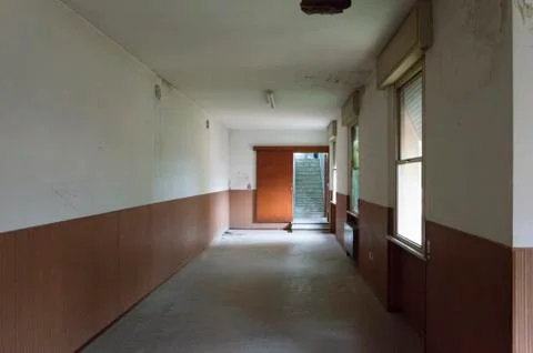 Old abandoned school Stock Photos