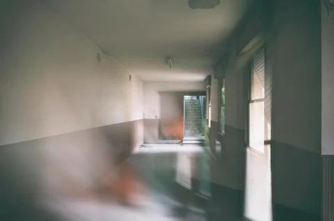 Old abandoned school Stock Photos