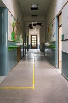 Old abandoned school Stock Photos