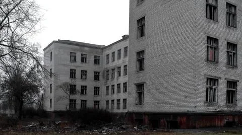 Old Abandoned School Stock Photos