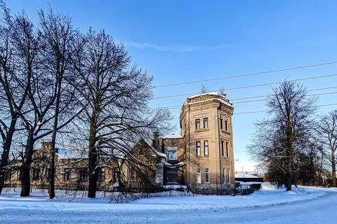 Old abandoned tower. Stock Photos