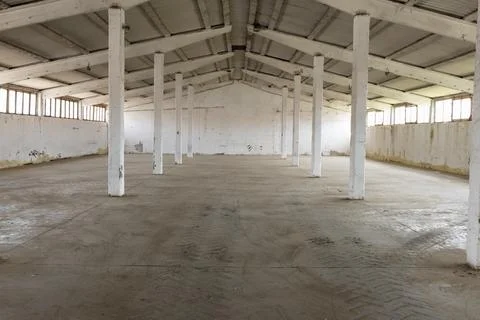 Old Abandoned Warehouse Foto stock