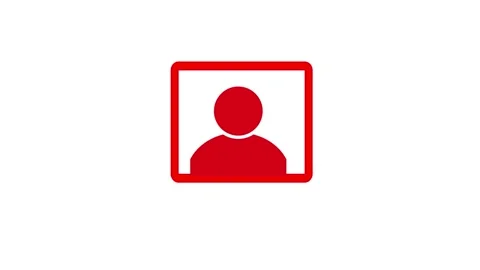 Old account close icon, simple design add concept animation. Stock Footage 259800419