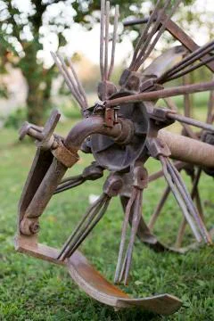 Old agricultural machine Stock Photos