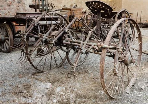 Old agricultural machine Stock Photos