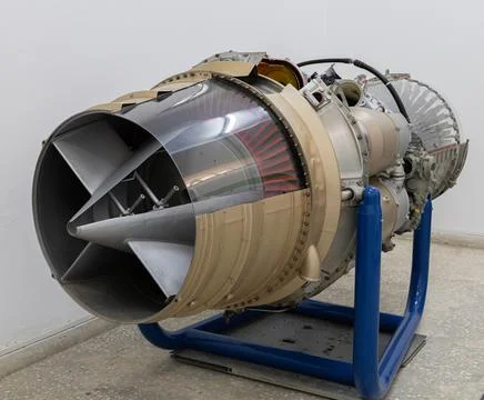 Old Aircraft Engine 스톡 사진