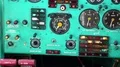 Old aircraft instruments panel HD Footage
