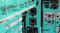 Old aircraft instruments panel HD Footage