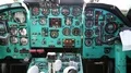 Old aircraft instruments panel HD Footage