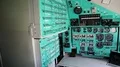 Old aircraft instruments panel HD Footage