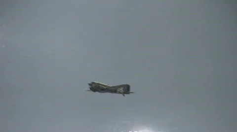 Old airplane Stock Footage 247137