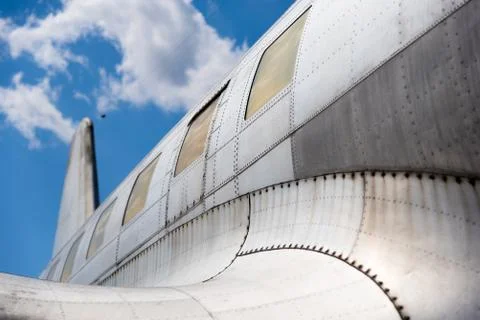 Old airplane Stock Photos