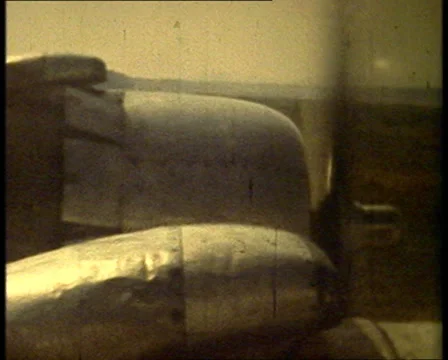 Old airplane propeller Stock-Footage 29863145