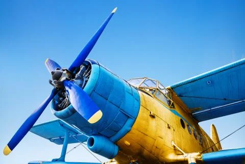Old airplanes 스톡 사진