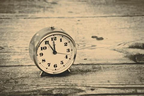 Old alarm clock Stock Photos