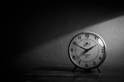 An old alarm clock Stock Photos