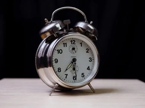 Old Alarm Clock Stock Photos