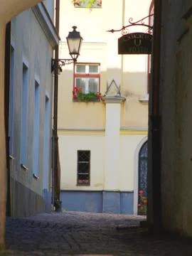 Old alleway Foto stock