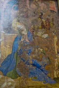 Old altar Stock Photos