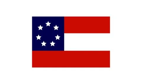 Old american flag Stock Illustration