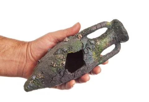 Old amphora Foto stock