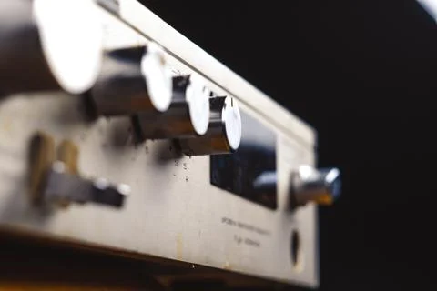 The old amplifier Stock Photos