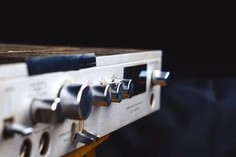 The old amplifier Stock Photos