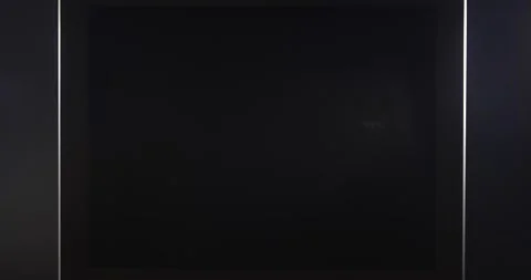 Old analog TV screen broadcasting white noise 库存影片 201587359