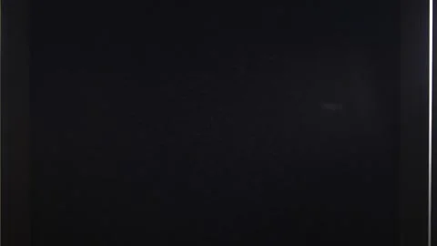 Old analog TV screen broadcasting white noise Stock-Footage 201588811