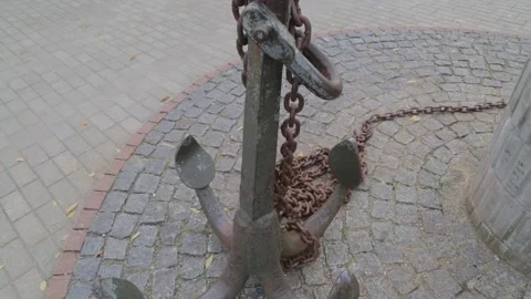 Old anchor Stock-Footage 164334879
