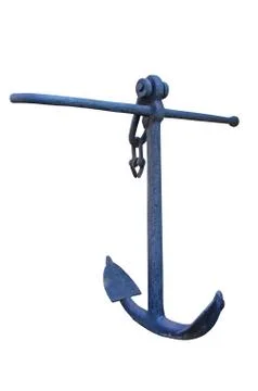 Old anchor Stock Photos