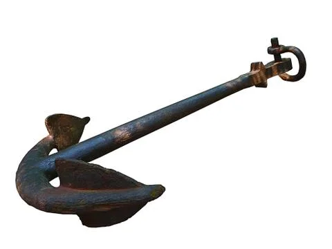 Old anchor Stock Photos