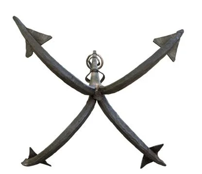 Old anchor Stock Photos